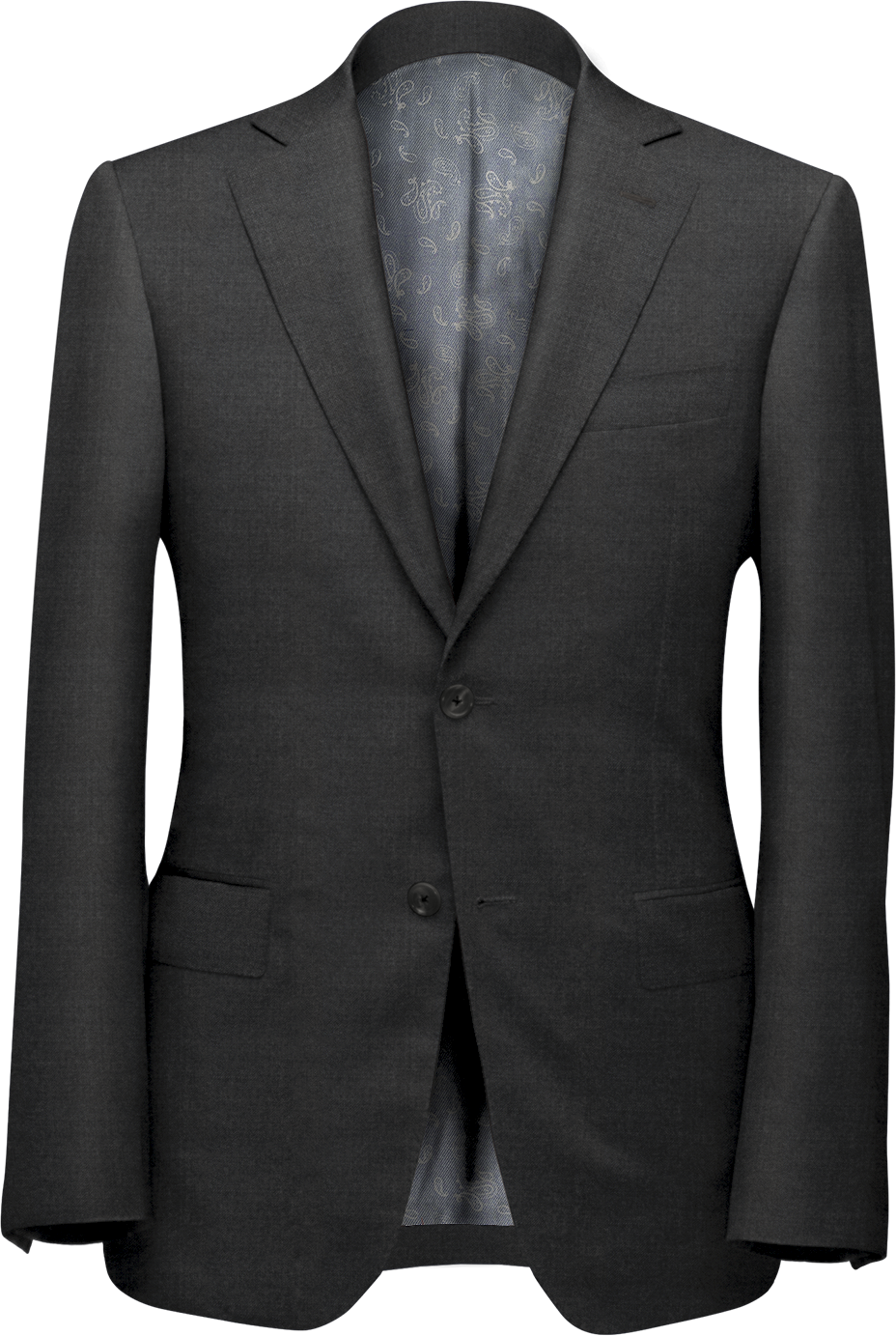 S120s Medium Grey Wool Jacket