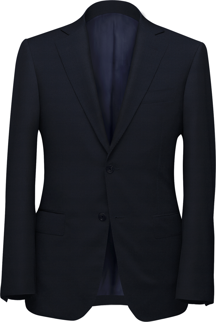 Classic Navy Wool Suit