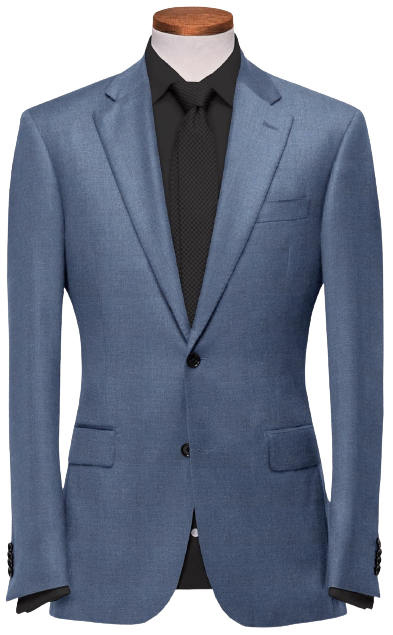 S120s Blue-grey Wool Jacket